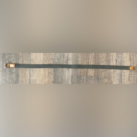 Royal Robbins size 34-36 cotton khaki green/gray adjustable canvas belt - Picture 8 of 12